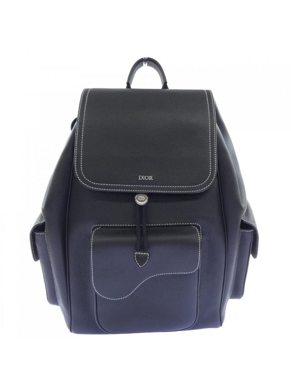 Dior Saddle Backpack Black